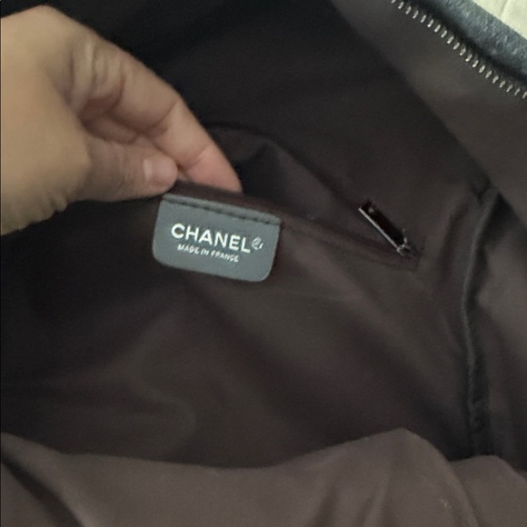 CHANEL Multicolor Backpack with Black Logo - Picture 2 of 5